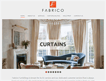 Tablet Screenshot of fabricodubai.com